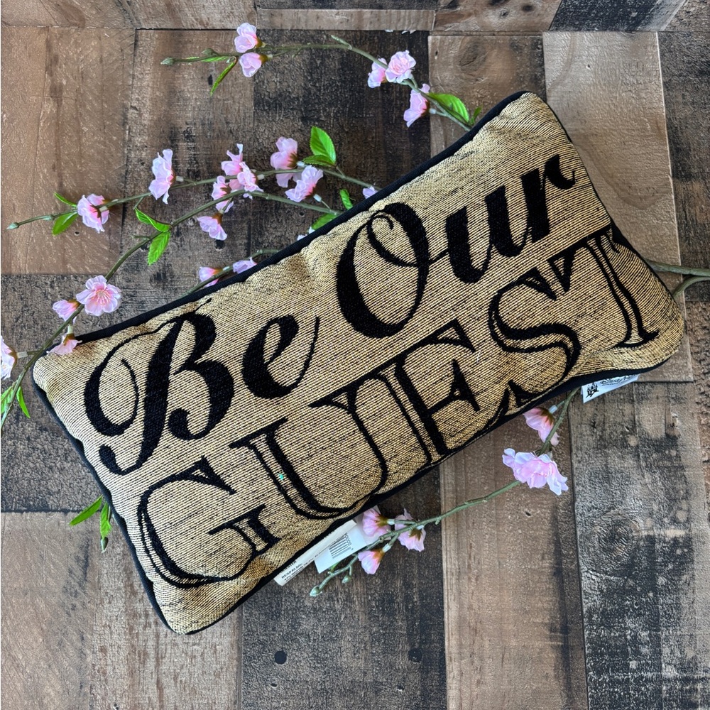 Disney Parks Beauty & The Beast Be Our Guest Pillow